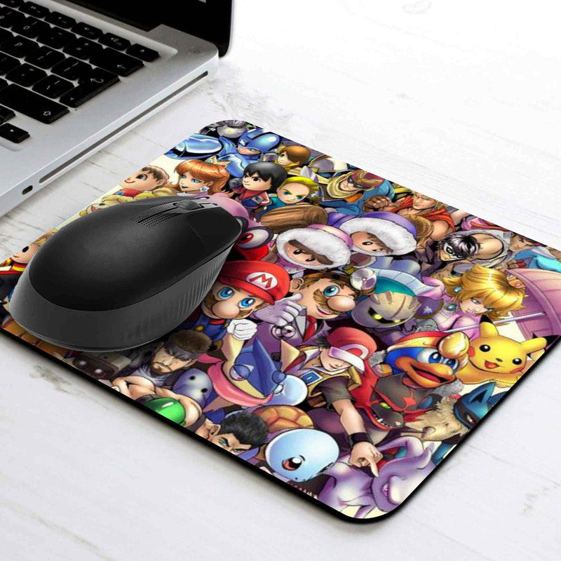 Supemario Abstract MousePad