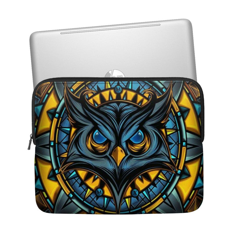 Mighty Owl Yellow Laptop Sleeve