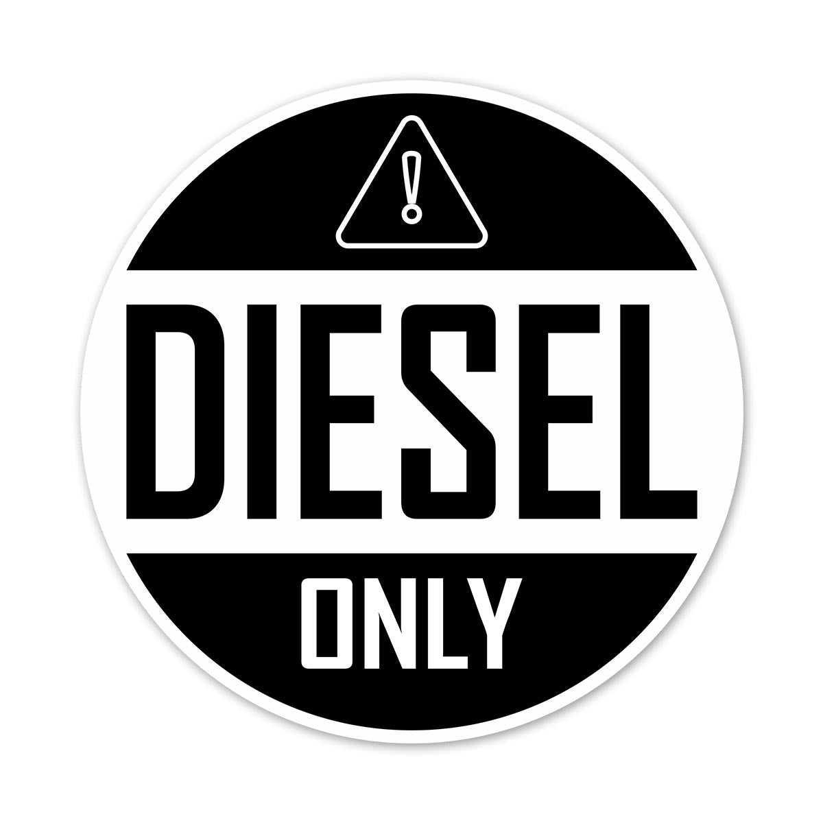 Diesel #5 Car Fuel Tank Decal Secondary image