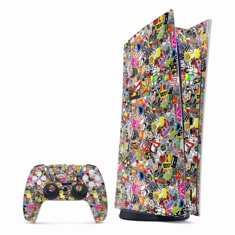 Sticker Bomb 4 PlayStation Skin - Skins For PlayStation 5 Main image