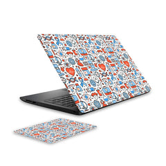 med-icon-1-laptop-skin-and-mouse-pad-combo WrapCart India