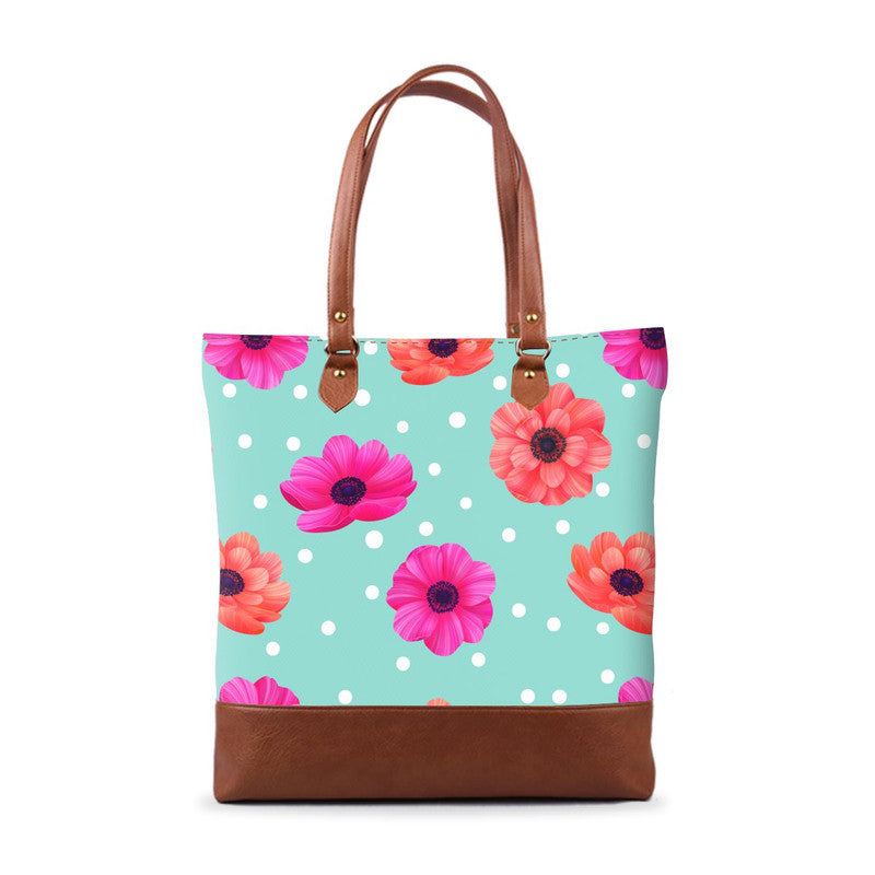 Artistic Floral 4 Tall Tote Bag Main image