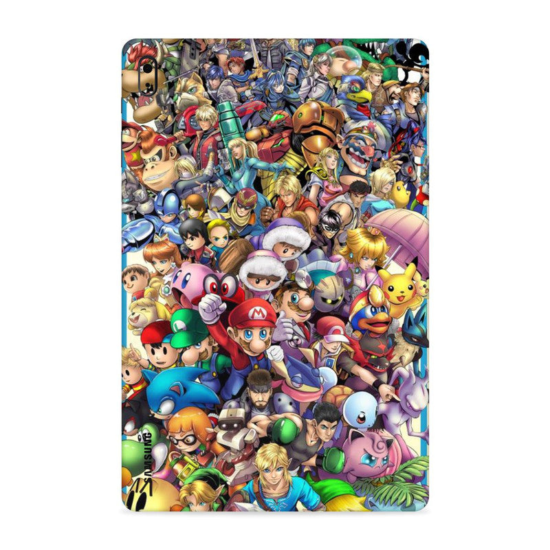 Supergame Abstract Tab Skin For Samsung Galaxy Tab 4 7.0 2014 Main image
