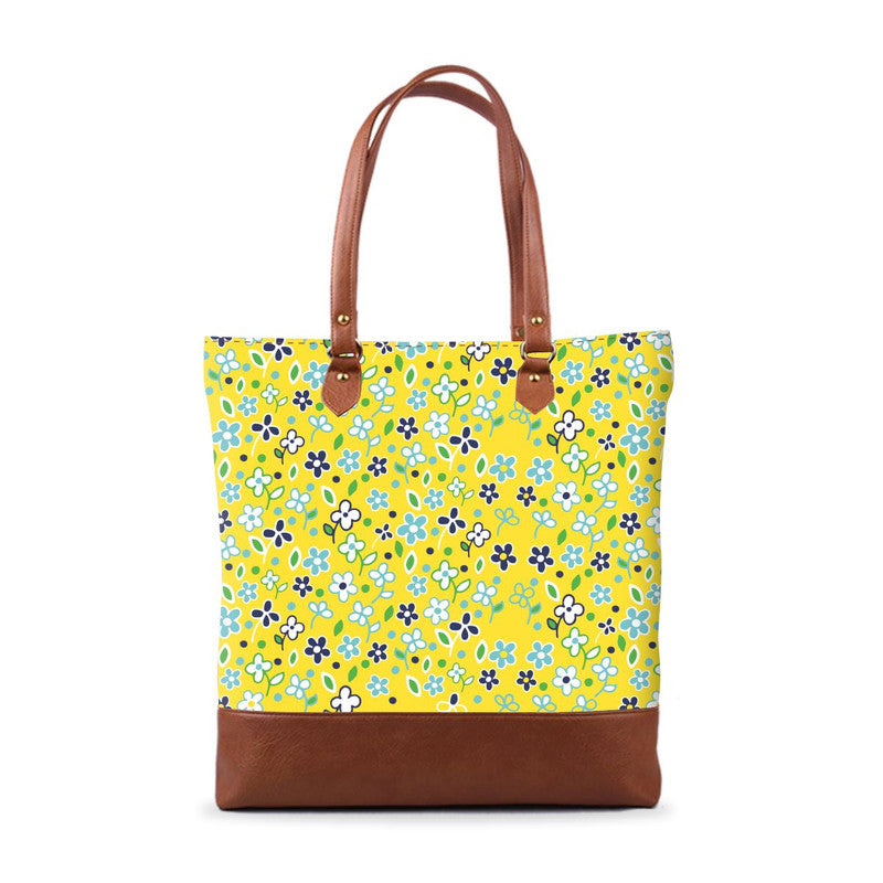 Exclusive Floral 3 Tall Tote Bag Main image