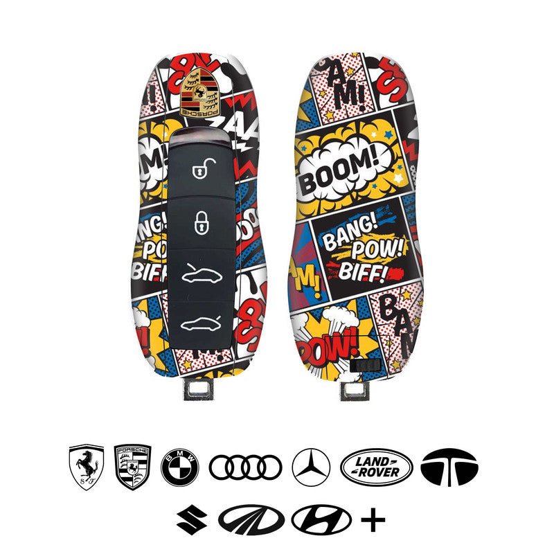 Boom 3 Abstract Car Key Skins Secondary image