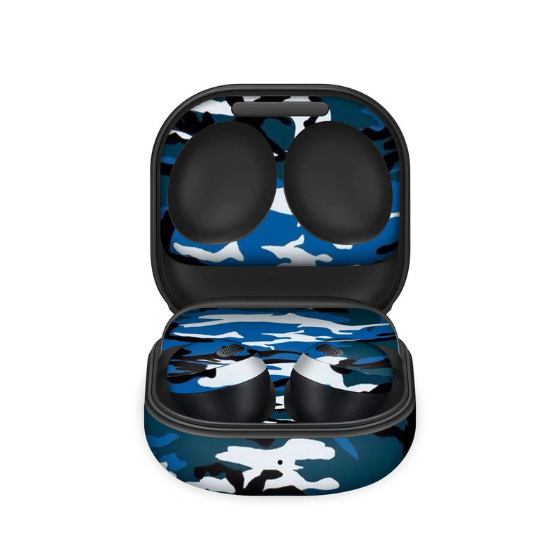 blue-camo-samsung-galaxy-buds-pro-skin Main image
