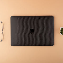 Black Carbon Laptop Skins