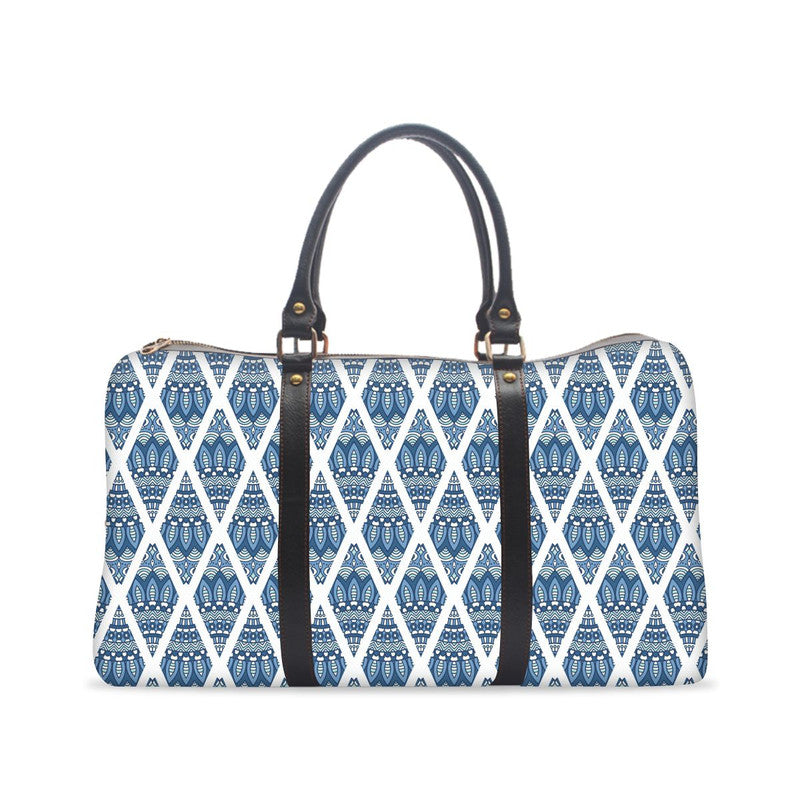 Blue Mandala Duffle Bag