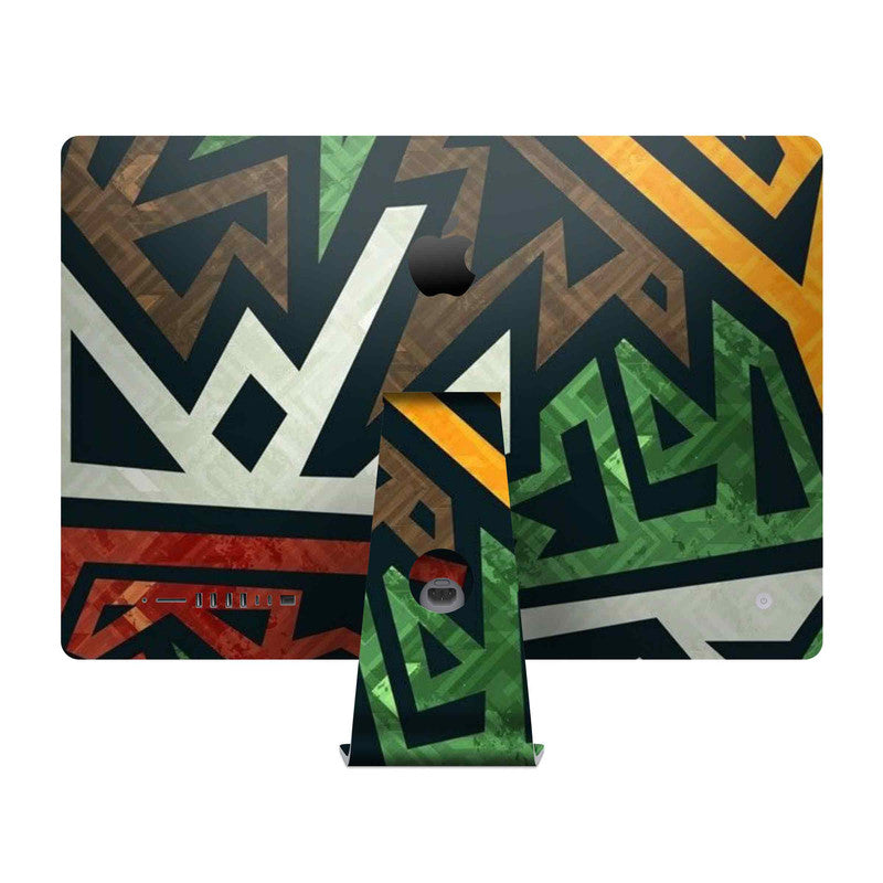 Aztec Abstract Skin For Apple iMac Secondary image