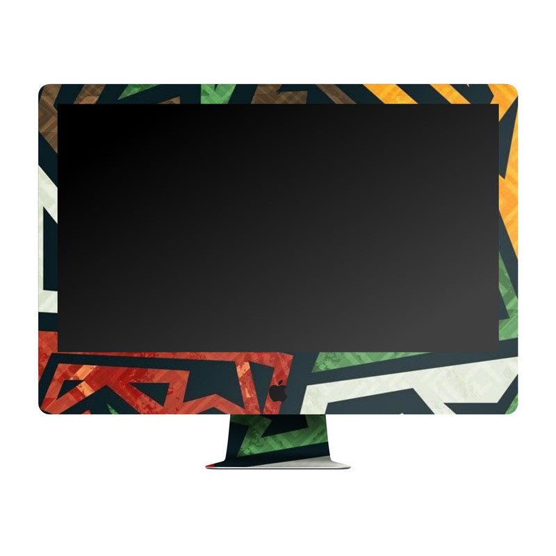 Aztec Abstract Apple iMac Skin Main image