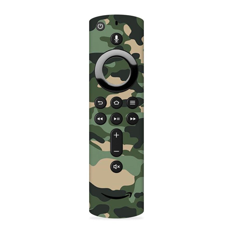 Dark Green Camo Fire TV Stick Remote Skin Main image