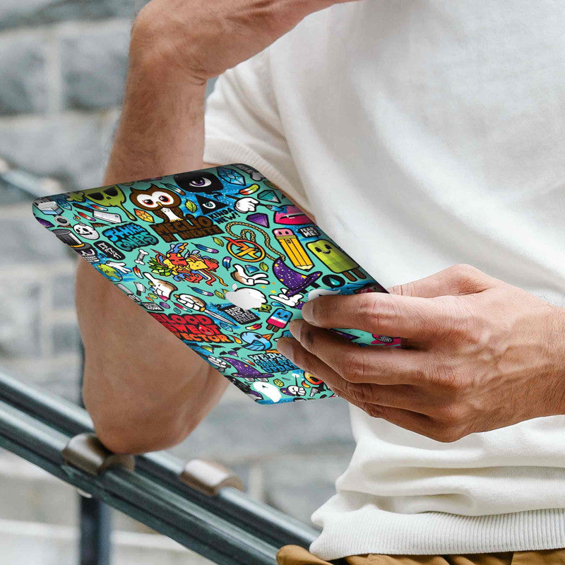 iPad Skin Blue Abstract Secondary image