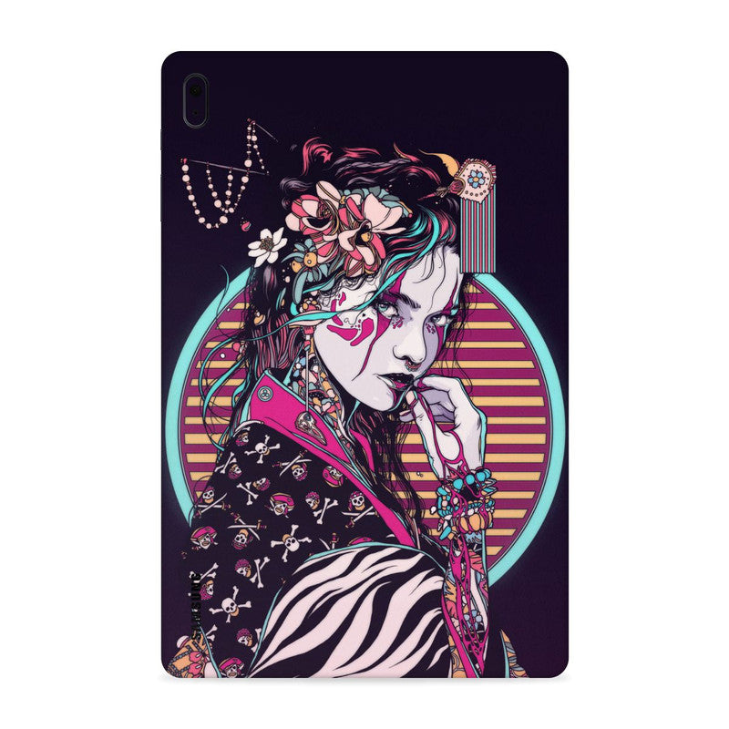 Traditional Girl Tab Skin For Samsung Galaxy Tab S5E 10.5" 2019