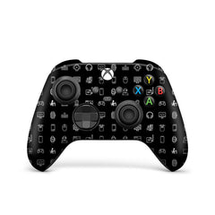 Tech Icons Black Joystick Controller Skin