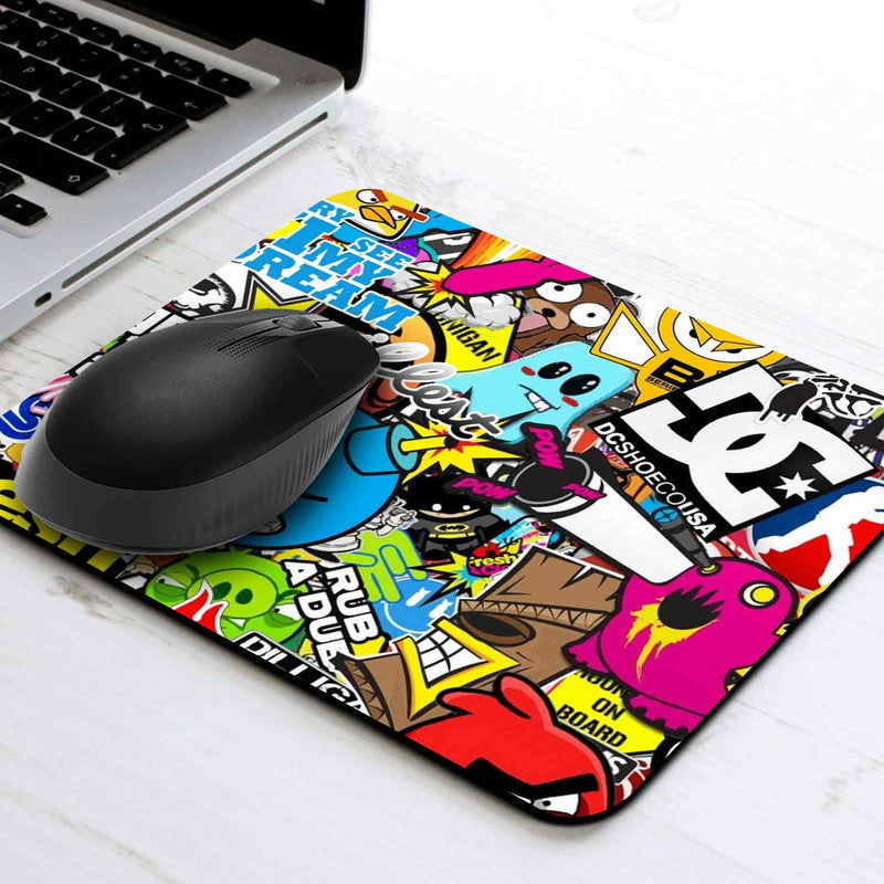 Vice City Stickers MousePad Main image
