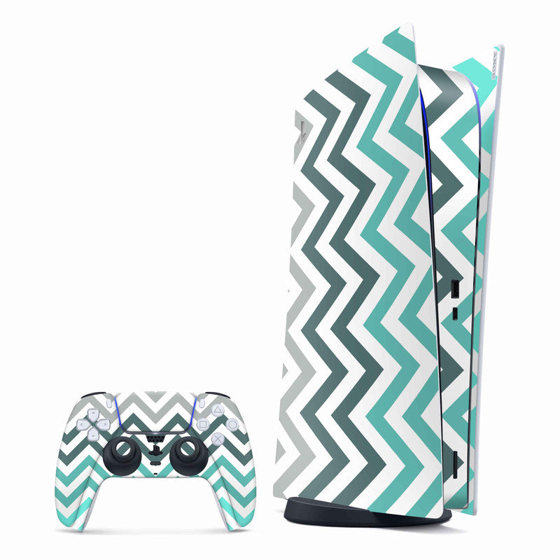 Wave 2 PlayStation Skin - Skins For PlayStation 5 Slim Main image