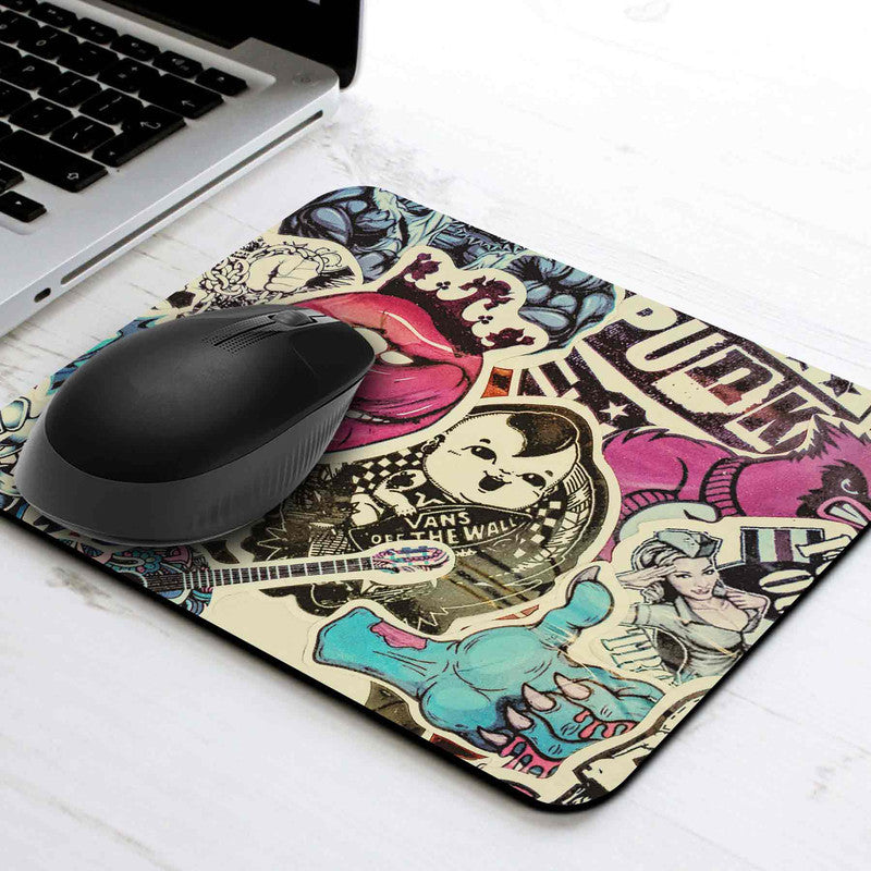 Vintage Punk MousePad Main image