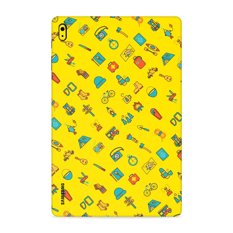 Trekking Icons 2 Tab Skin For Samsung Galaxy Tab S6 Lite Main image