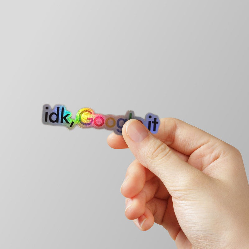 Holographic & Neon Laptop Stickers Main image