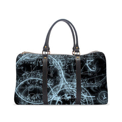 Abstract Art Floral Duffle Bag
