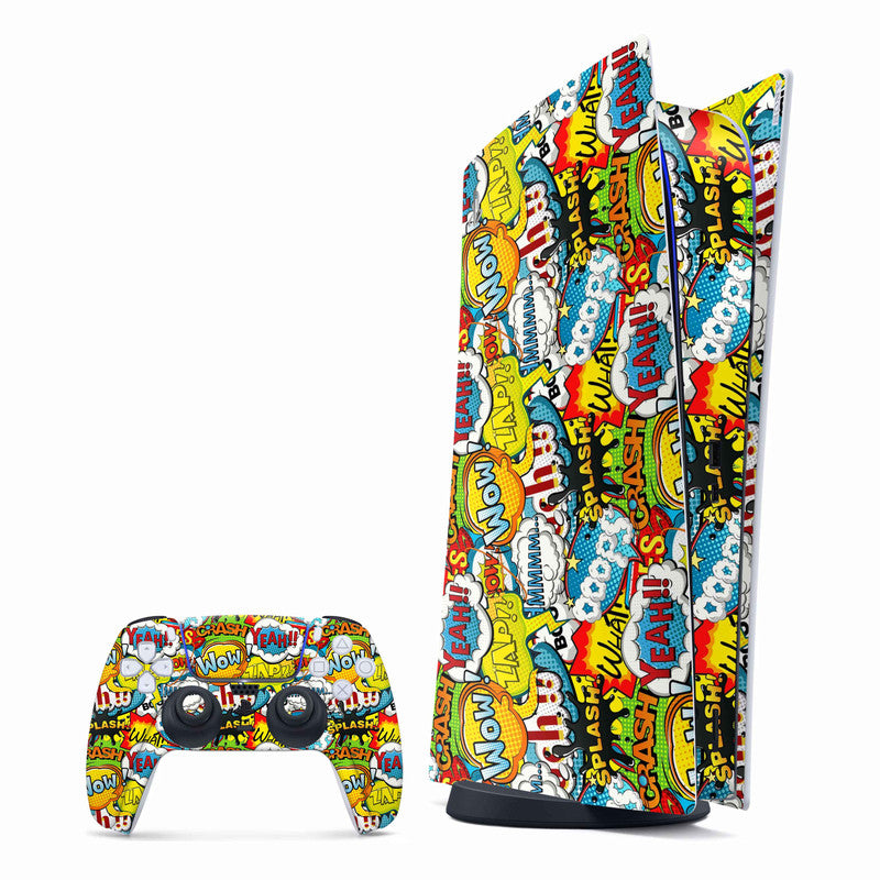 WoW Abstract PlayStation Skin - Skins For PlayStation 5 Slim Main image