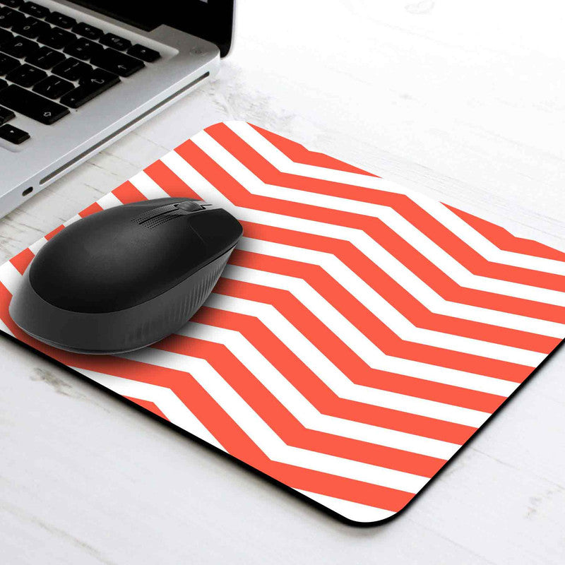 Wave Red MousePad Main image