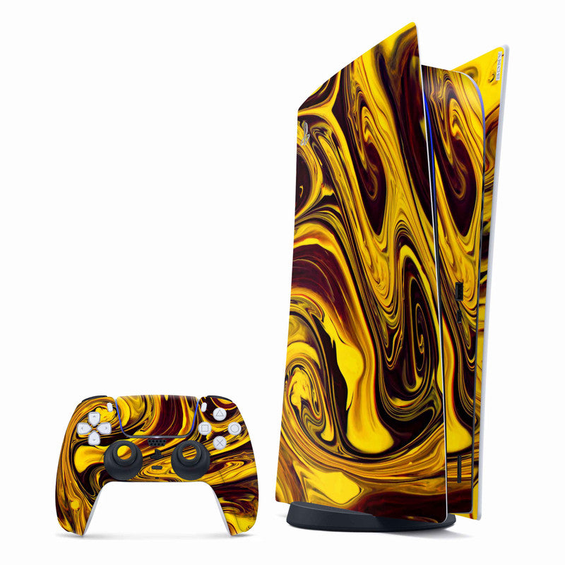 Yellow Mercury PlayStation Skin Main image