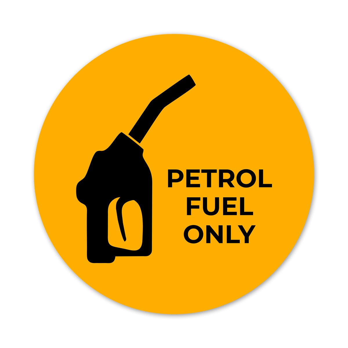 Petrol #8 Car Fuel Tank Decal Secondary image