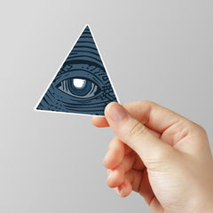 Illuminati Serious Laptop Sticker