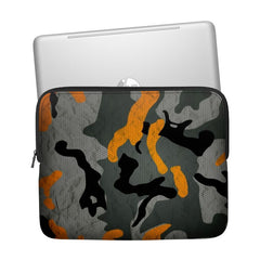 Orange Camo Laptop Sleeve