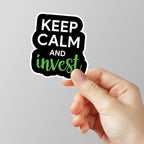 Invest Laptop Sticker