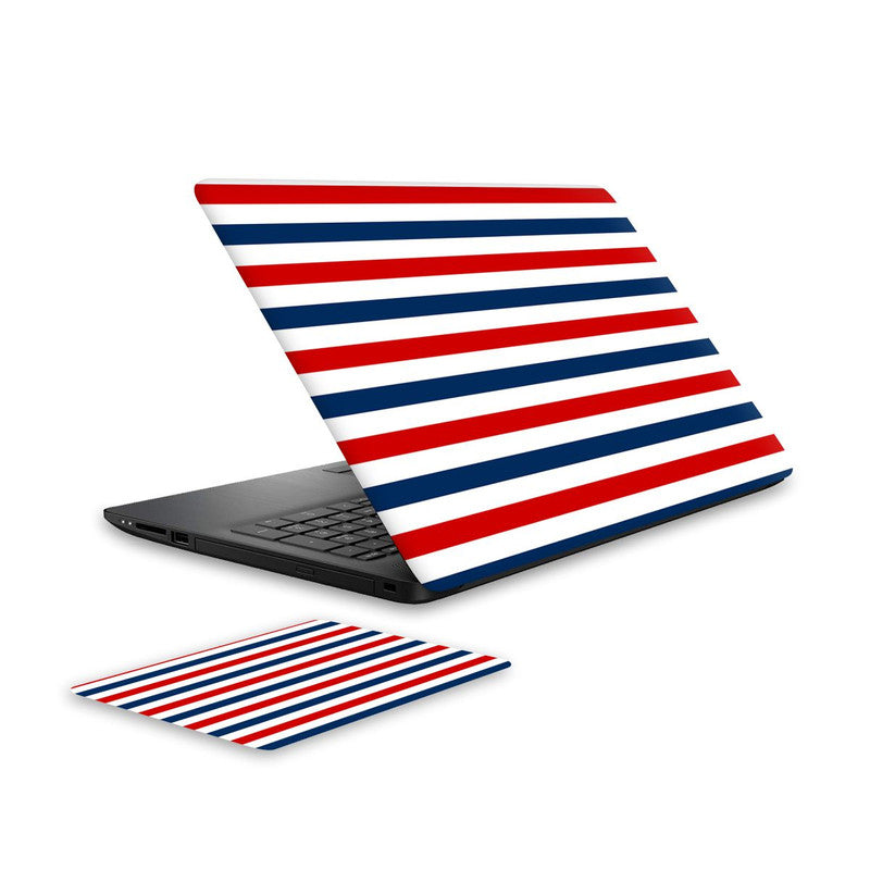parallel-2-laptop-skin-and-mouse-pad-combo WrapCart India Main image