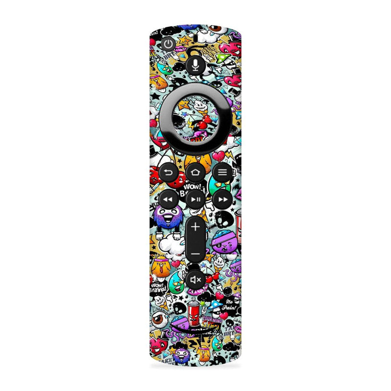 Fun Abstract Fire TV Stick Remote Skin Main image