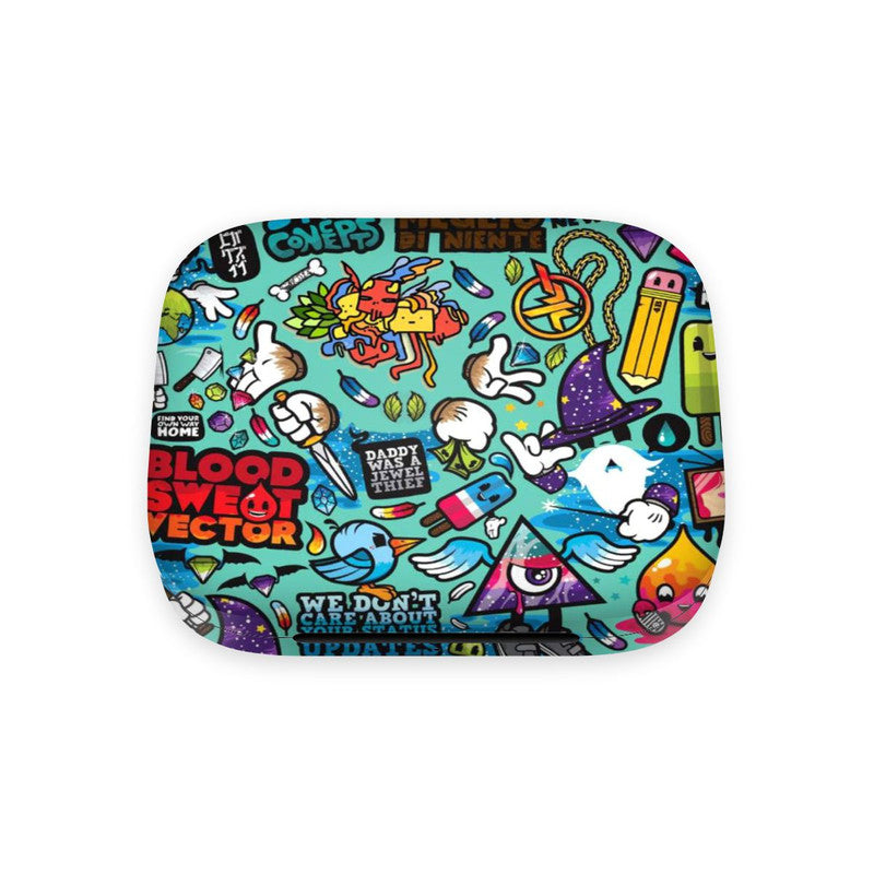 OnePlus Buds Pro Blue Abstract  Skins