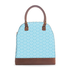 Blue Waves Deluxe Tote Bag