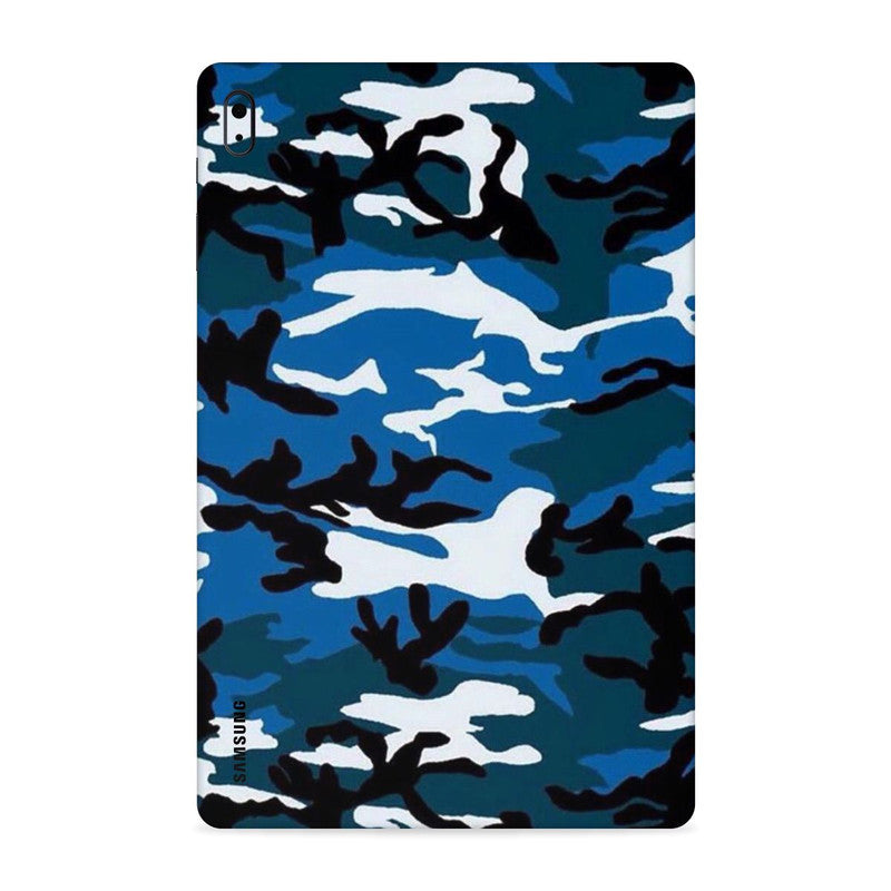 Blue Camo Tab Skin For Samsung Galaxy Tab A10.5 2018 Main image