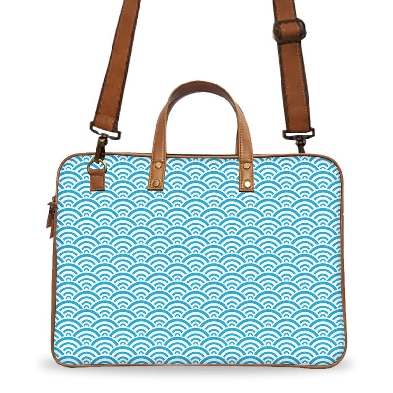 Blue Waves Deluxe Laptop Bag Main image