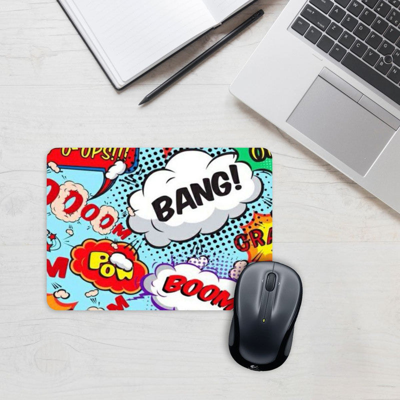 Boom Abstract 1 Mouse Pad Secondary image