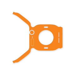 Matte Orange Apple Watch Skin