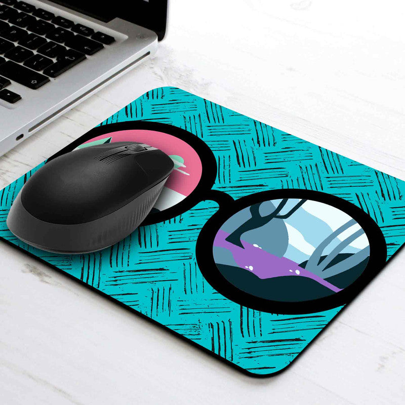 Wonderlust Glasses MousePad Main image