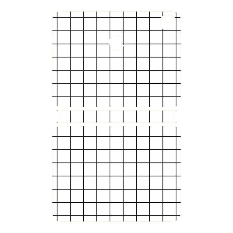 iPad Magic Keyboard Squares White Skin