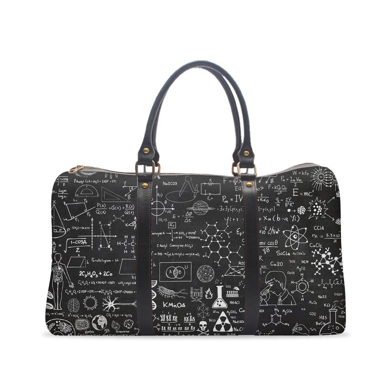 Abstract Art Floral Duffle Bag