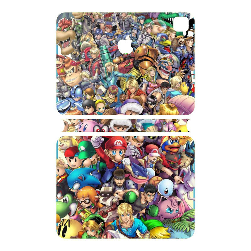 iPad Magic Keyboard Supermario Abstract Skin
