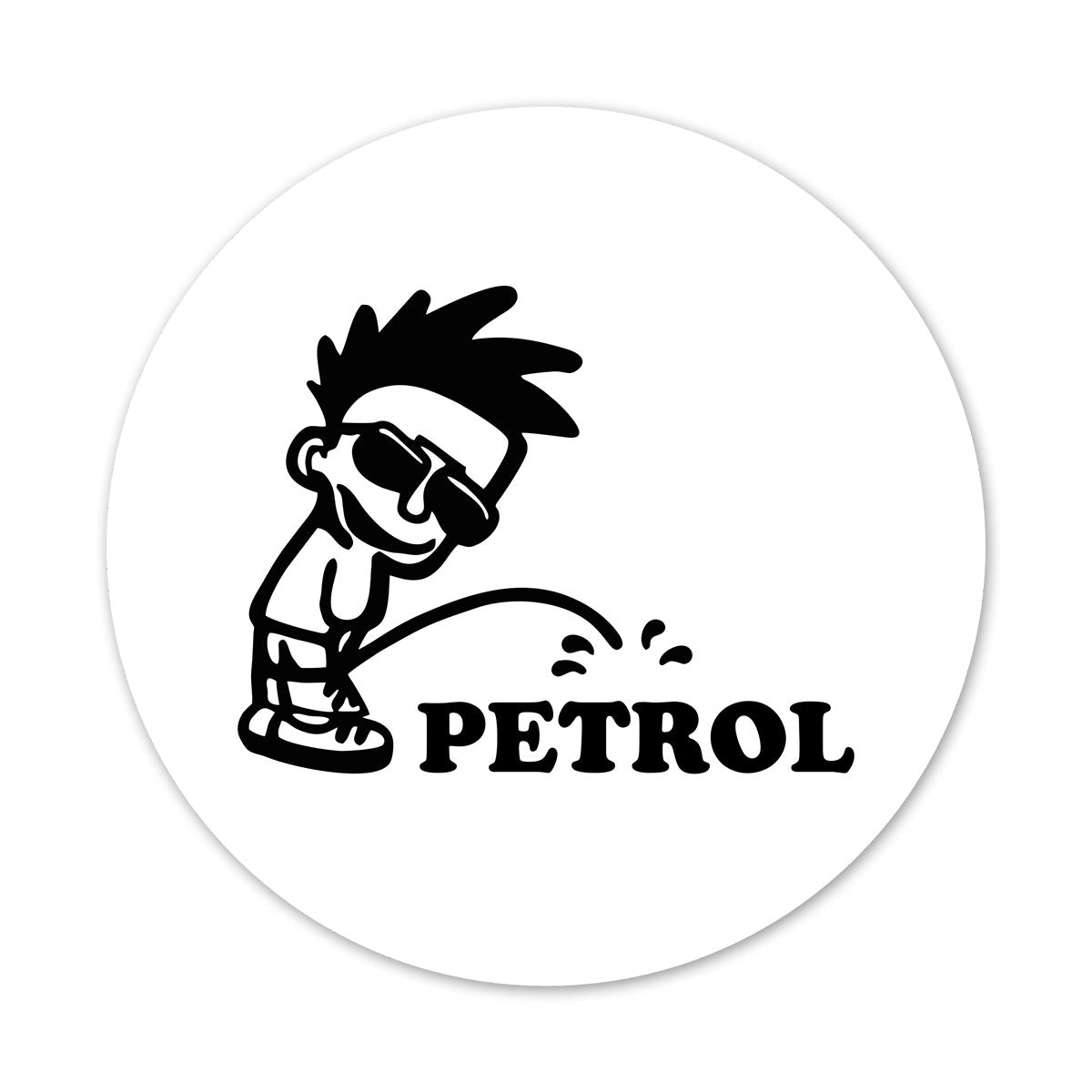 Petrol #9 Car Fuel Tank Decal Secondary image