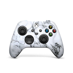 White Marble Joystick Controller Skin