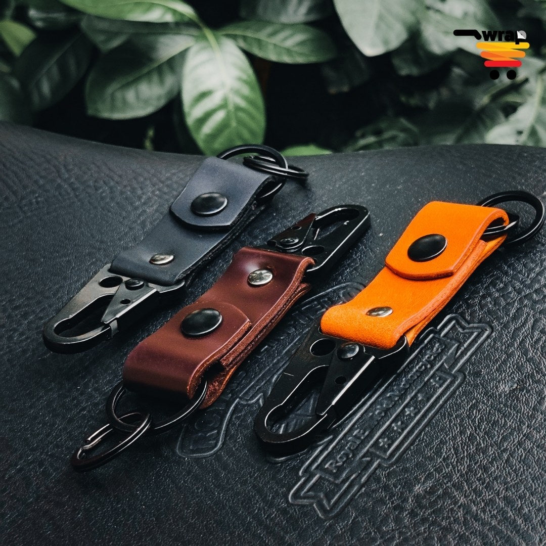 Royal Leather Key Chains - Black Secondary image