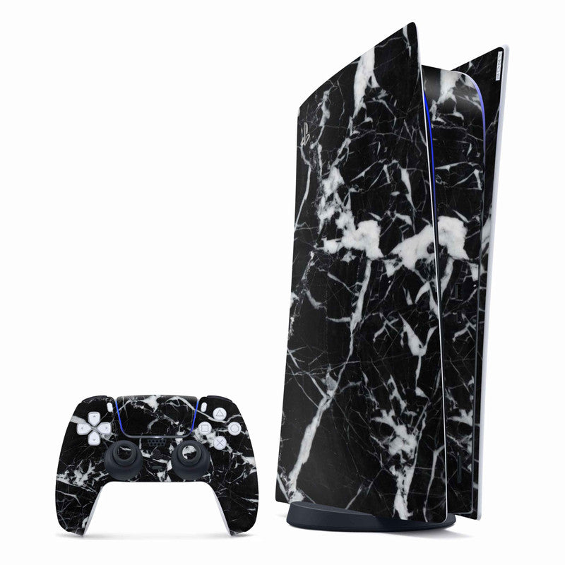 Black Marble PlayStation Skin - Skins For PlayStation Console & Controller Main image