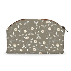 Brown Floral Diva Pouch