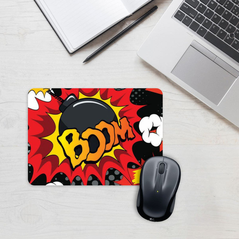 Boom Abstract 2 Mouse Pad Secondary image