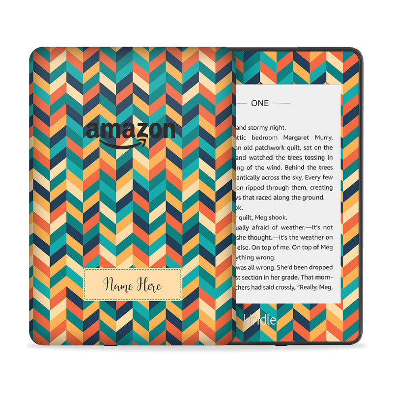 Z Leaves Custom Name Skin For Kindle Main image